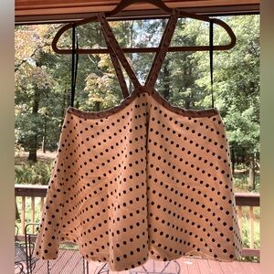 Anthropologie Polka Dot Tank